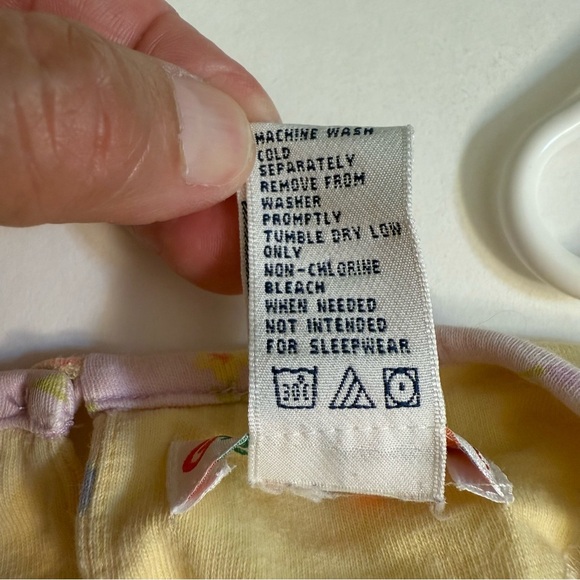 Gymboree vintage (1998) Yellow and purple girls  Dress size Large 4-5 yrs tulip - Picture 5 of 5